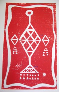 lino print