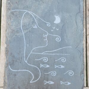 Moon viewing by Lough Derg