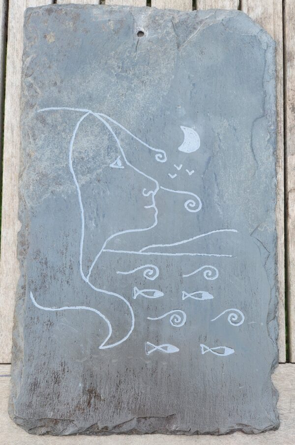 Moon viewing by Lough Derg